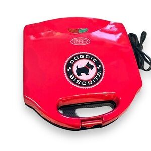 Nostalgia Electrics Intertek Doggie Biscuit Maker Red Tested